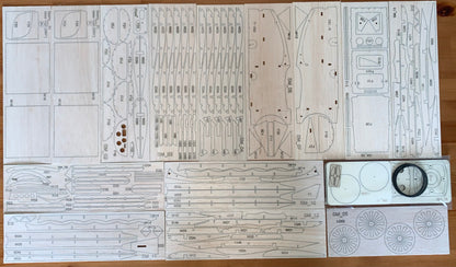 SPERRY MESSENGER  (SHORT KIT + PRINTED BUILDING PLAN)